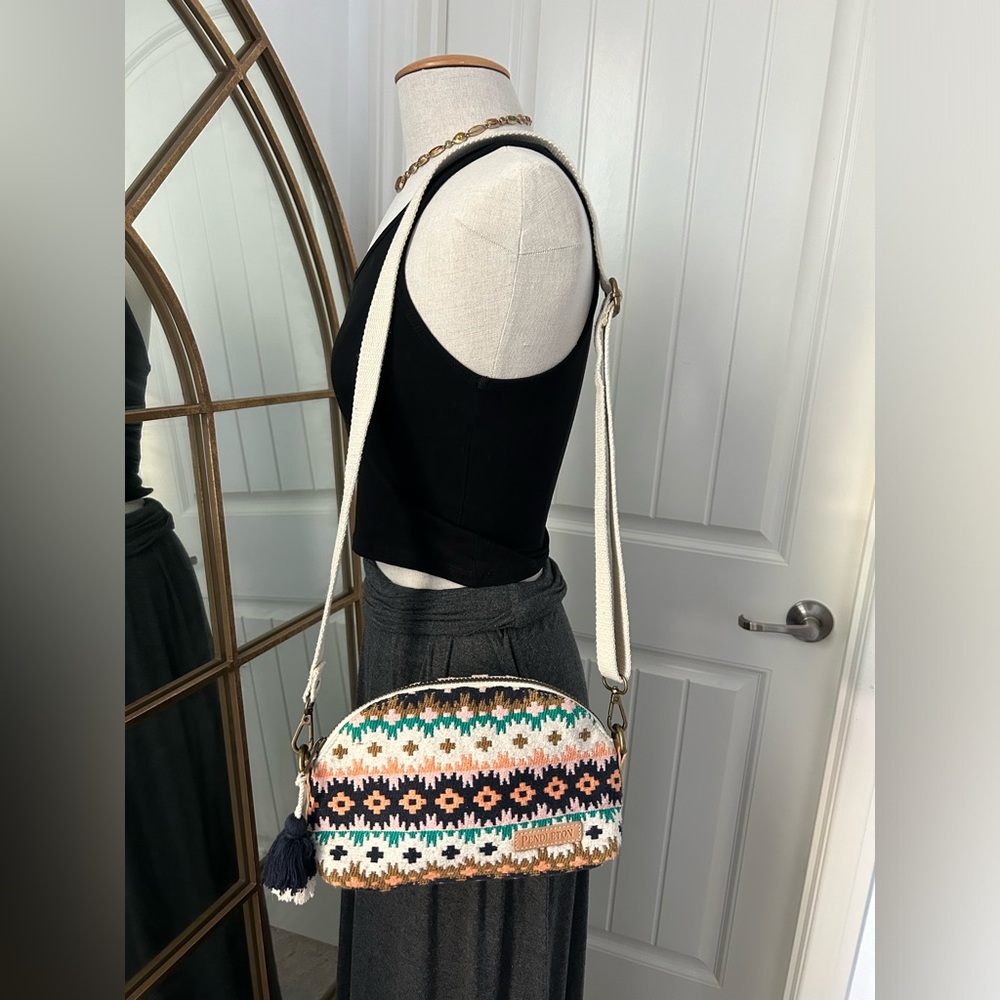 Pendleton Geometric Pattern Multi-Color Crossbody… - image 2